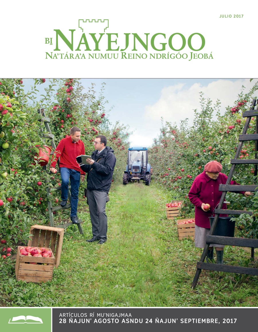 Bi̱ Nayejngoo, julio 2017