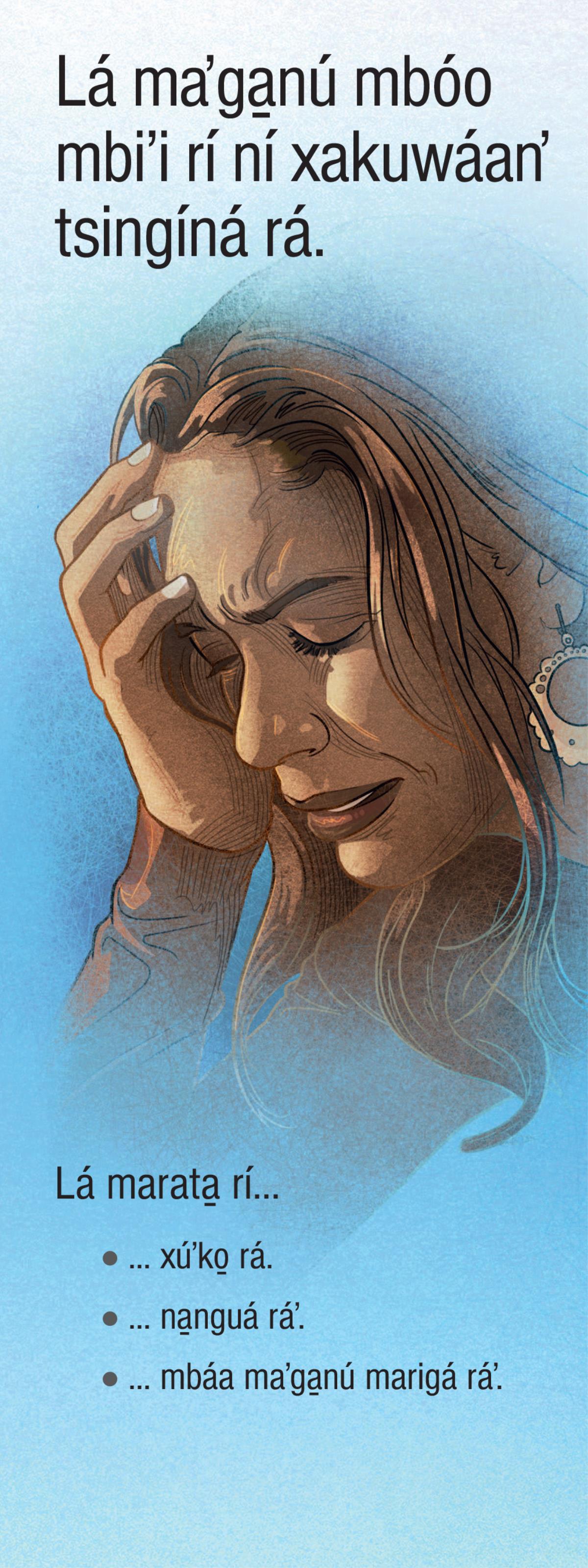 Lá maʼga̱nú mbóo mbiʼi rí ní xákuwáanʼ tsingíná rá.
