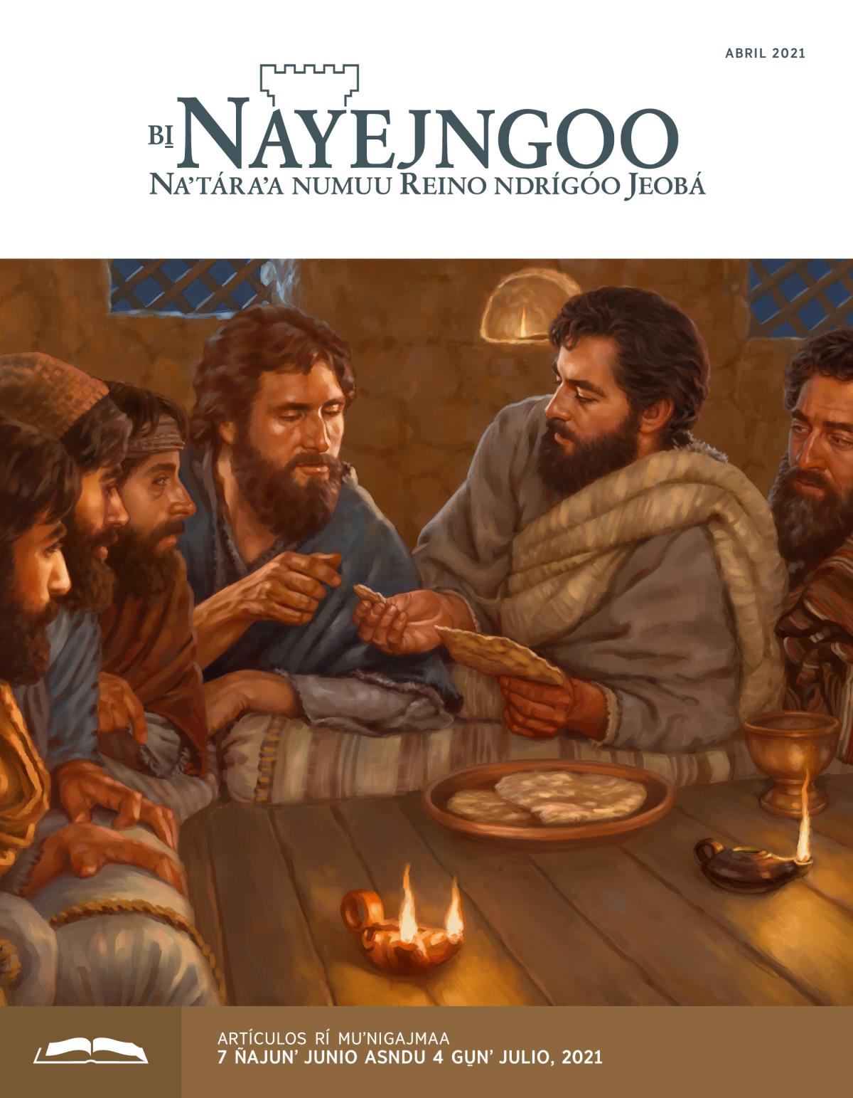 Bi̱ Nayejngoo (rí muʼnigajmaa), abril tsiguʼ 2021.