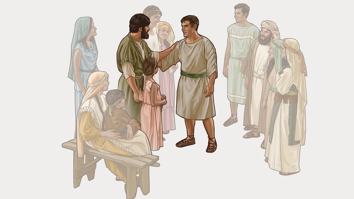 Cristianos bi̱ kúwá náa Corinto nadxuu a̱jkiu̱ún kúwá rurajxi̱i̱ xa̱bu̱ bi̱ nitanga̱a̱ maʼni ñajuunʼ Jeobá ga̱jma̱a̱ nutháán dí májánʼ niʼni dí nitanga̱a̱.