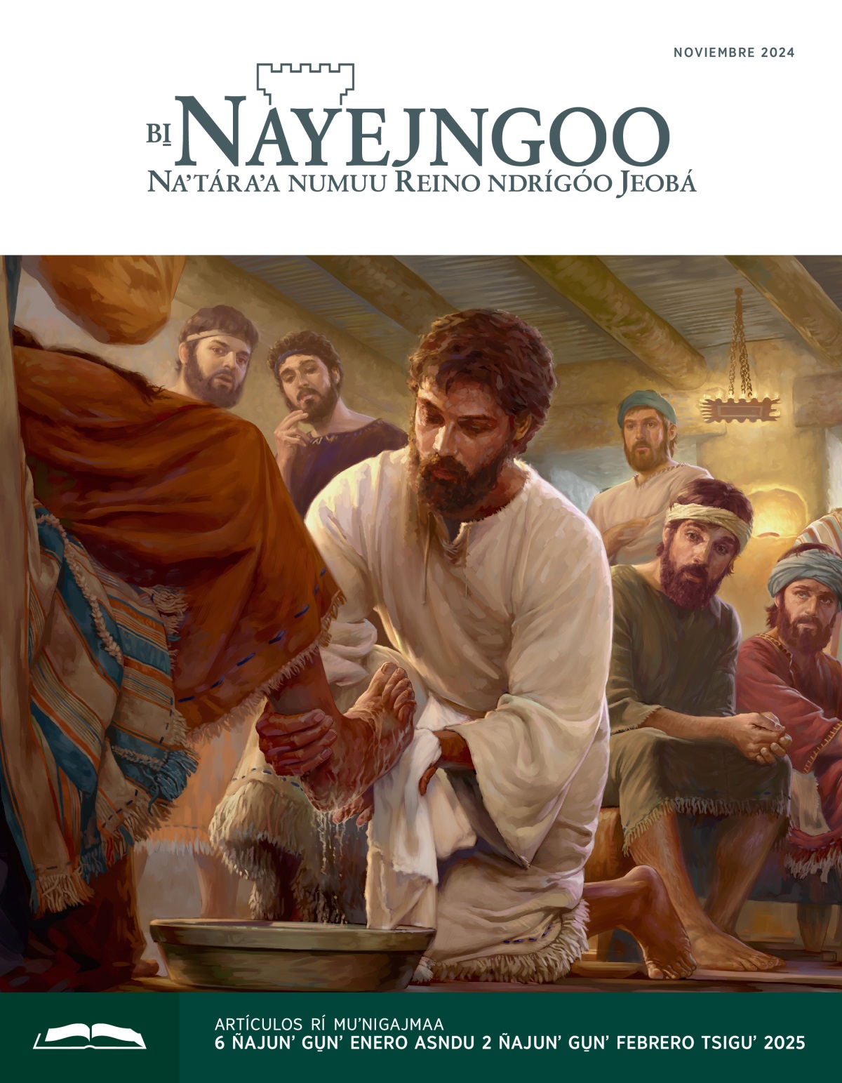 Jesús najñáa rajkhúu mbáa apóstol ndrígóo mú eʼwíinʼ asndu naʼniún tsiánguá kúwá ruyejxi̱.