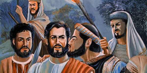 Iha jardín Jetsémani, Judas reʼi Jesus nuʼudar traidór