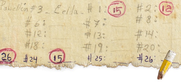 Surat tahan ho lapis neʼe mak pasa bá-mai iha komarka laran hodi sura ema neʼebé tuir Memoriál iha kadeia ida iha rai-Nikarágua