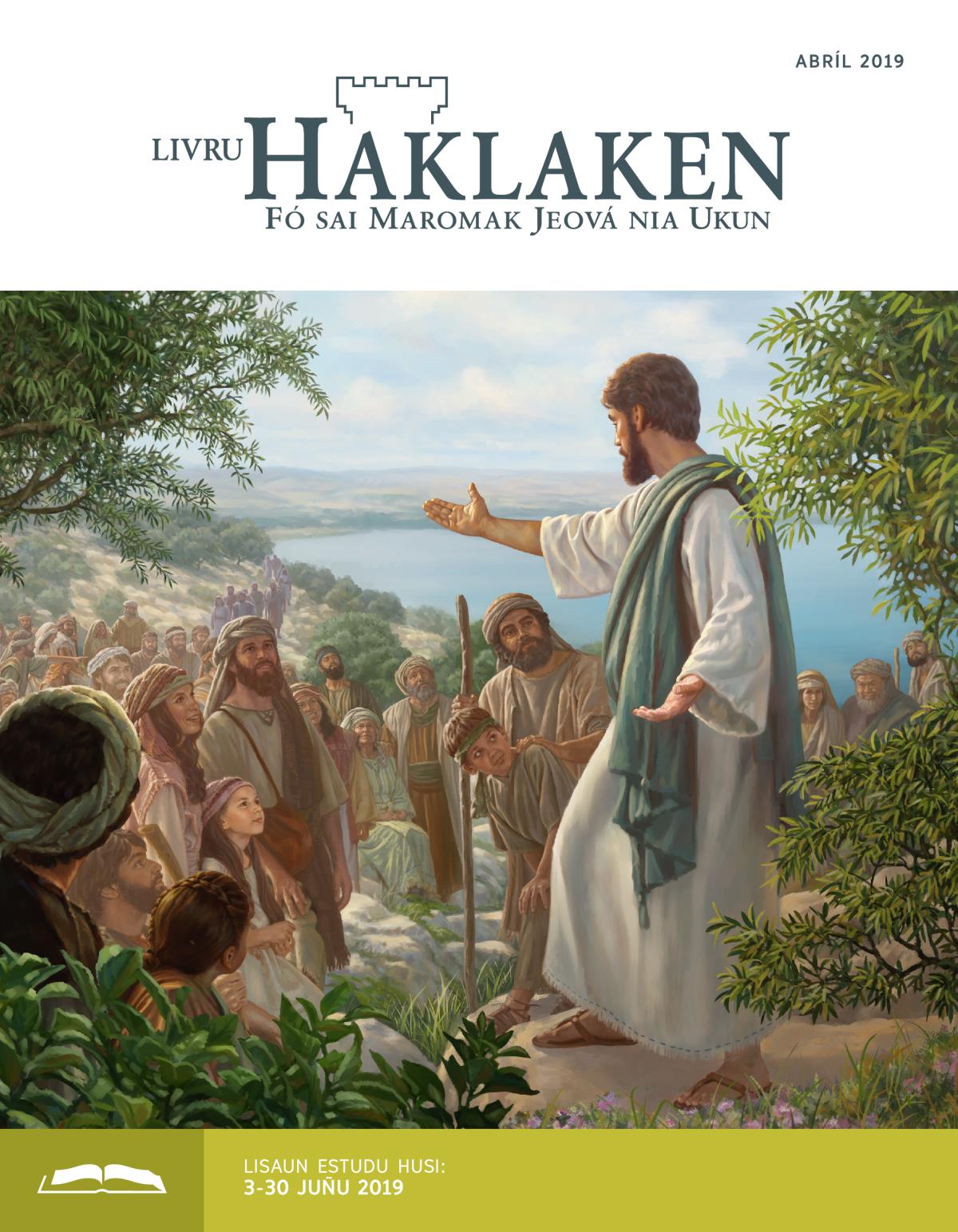 Livru Haklaken estudu nian, Abríl 2019
