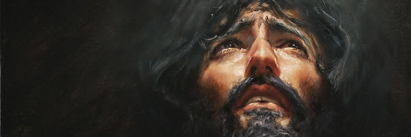 Manasseh praying to Jehovah for forgiveness