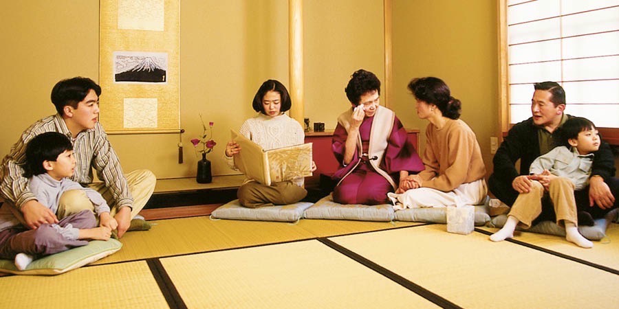 Grieving people are comforted by others