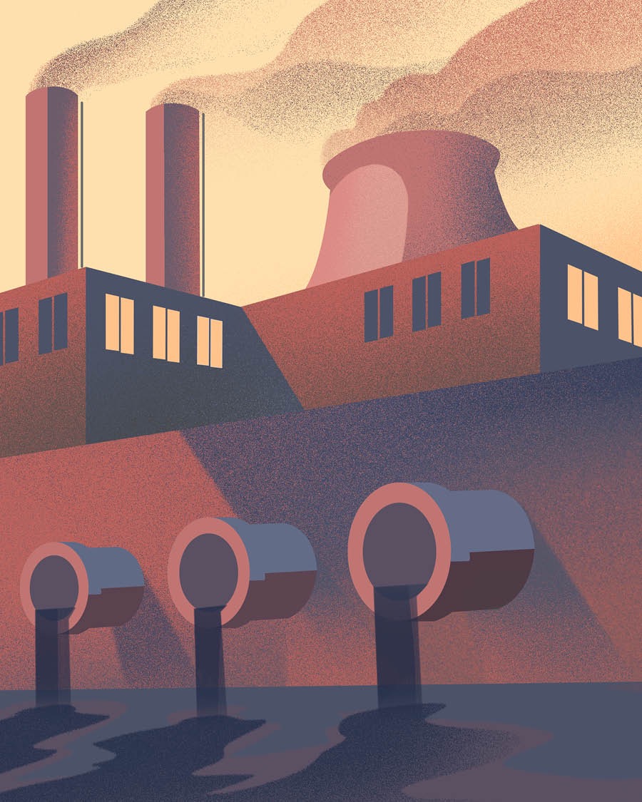 እተበከለ ኣየርን ማይን