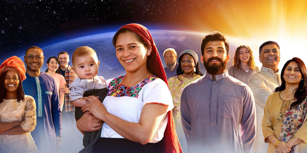 People of different ethnic groups