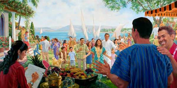 ሰባት ኣብታ ገነት እትኸውን ምድሪ፡ ካብ ሞት ንዝተንስኡ ፈተውቶምን ሰቦምን ይቕበሉ