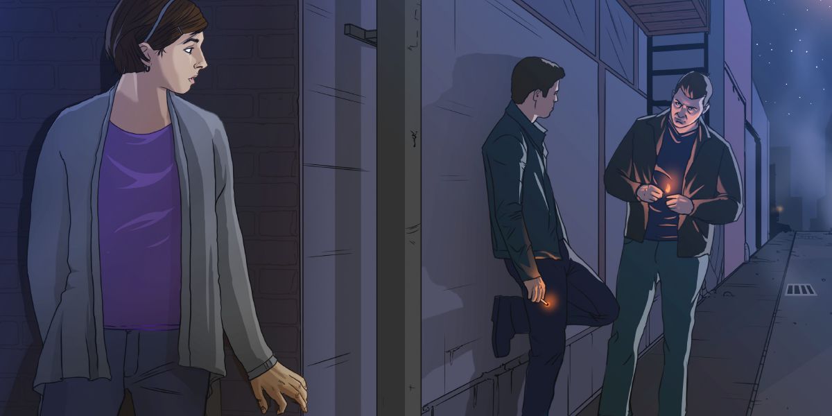 ሓንቲ ጓል ምሸት ብሓደገኛ ጐደና ትኸይድ