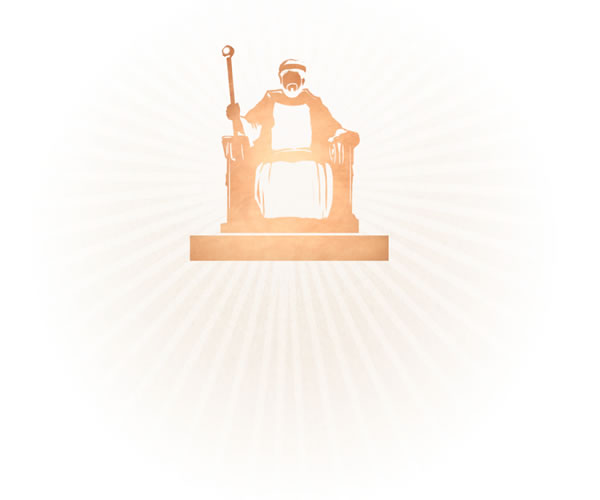 ኣብ ዝፋኑ እተቐመጠ ንጉስ