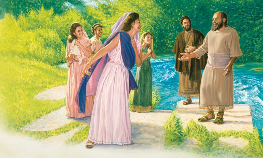 ልድያ ንጳውሎስን ንሉቃስን ንኻልኦትን ናብ ቤታ ትዕድሞም