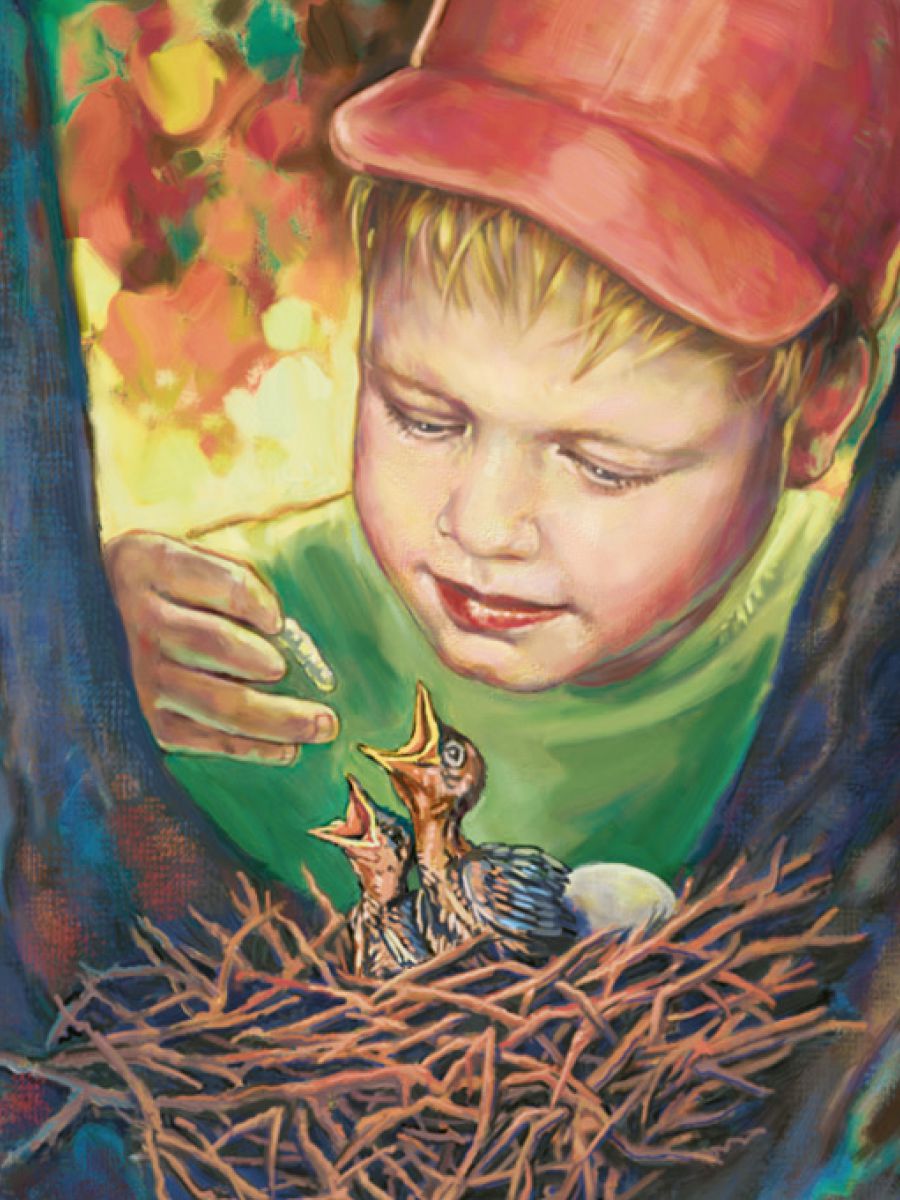 ሓደ ቘልዓ ንጨቓዊት ይምግበን