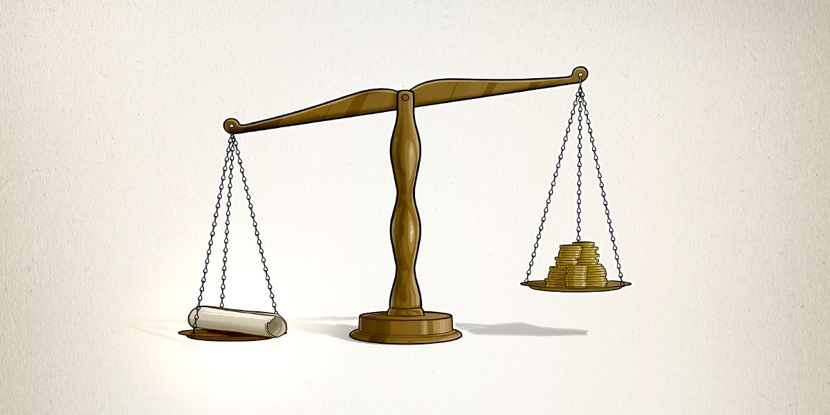 ካብ ሰልዲ ወርቂ ዚኸብድ ጥቕላል ዝሓዘ ሚዛን