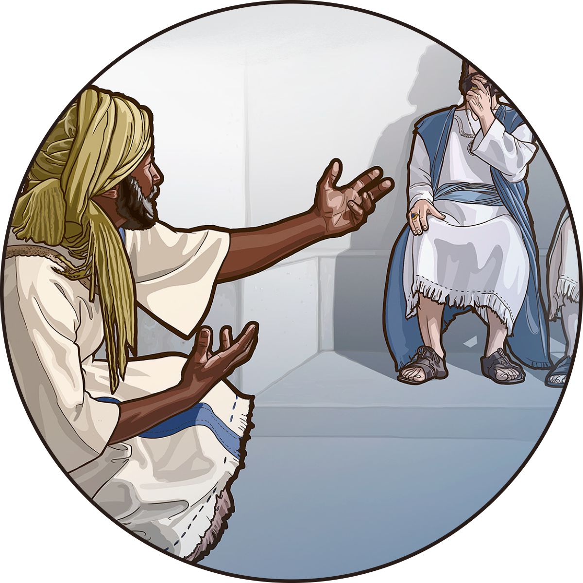 ዔቤድ-ሜሌክ ናብ ንጉስ ጼዴቅያስ ይቐርብ