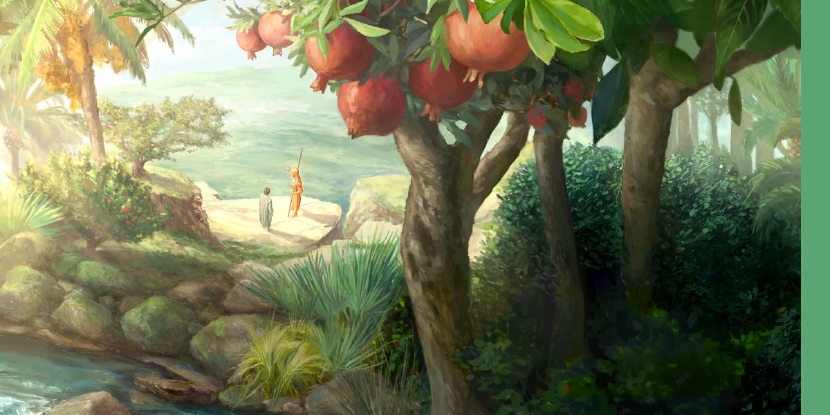 እቲ ኸም ነሓሲ ዝትርኢቱ ሰብኣይ ንህዝቅኤል፡ ነታ ንጹህ ኣምልኾ እተመልሰላ ምድሪ የርእዮ። ኣብኣ ልሙዕ ኣትክልትን ብዙሕ ፍረታትን ውሒዝን ኣሎ።