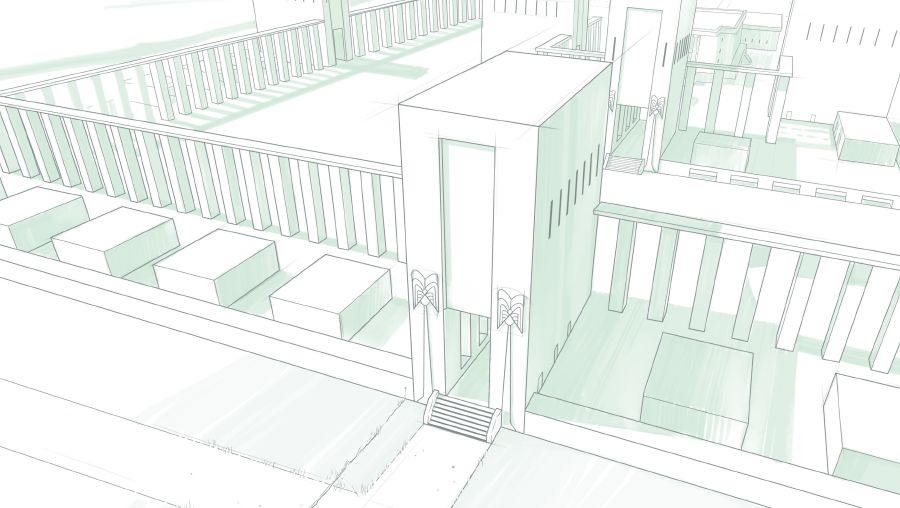 ህዝቅኤል ብራእይ ዝረኣያ ቤተ መቕደስ።