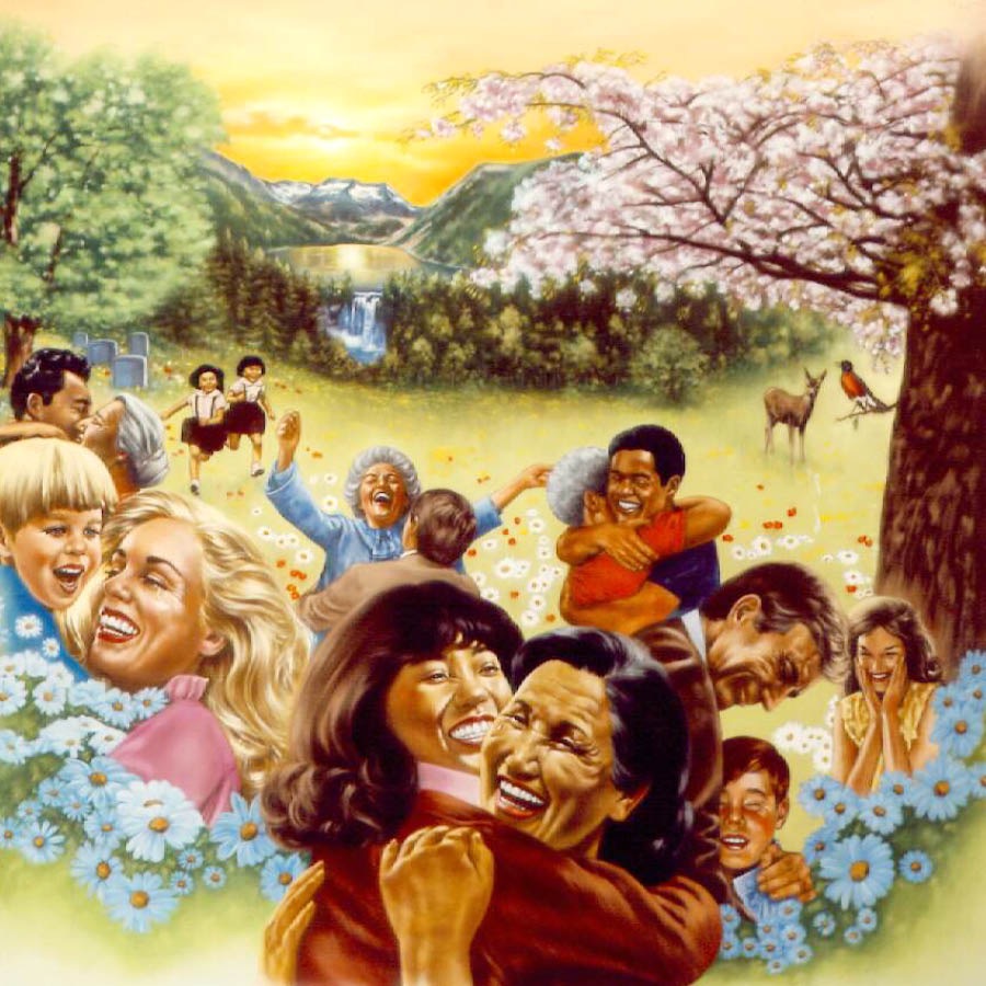 ኣብ ገነታዊት ምድሪ፡ ሰባት ንምዉታት ይቕበልዎም