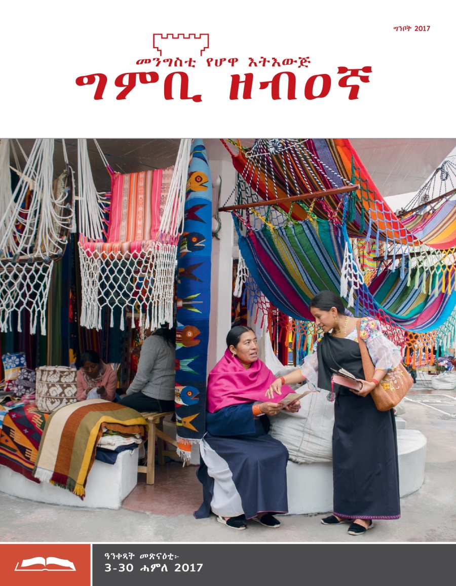 ግምቢ ዘብዐኛ ሕታም መጽናዕቲ፡ ግንቦት 2017