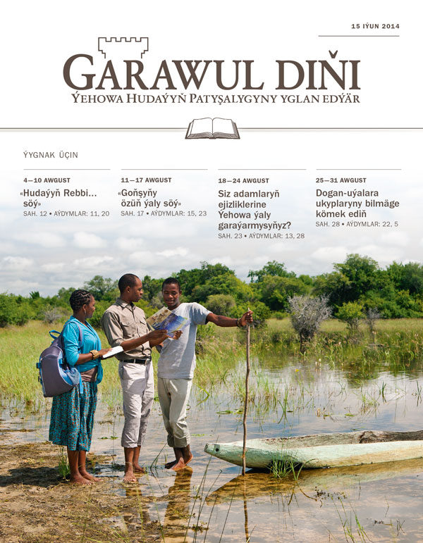 Cover of the Watchtower Study Edition, June 15, 2014