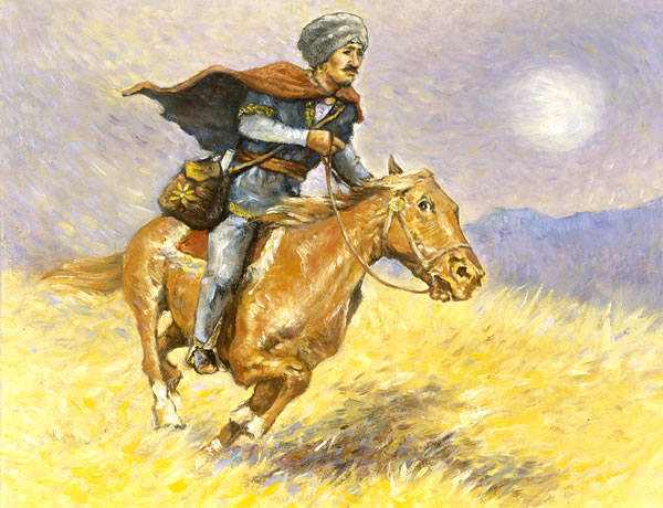 Isang Persianong tagapagdala ng liham