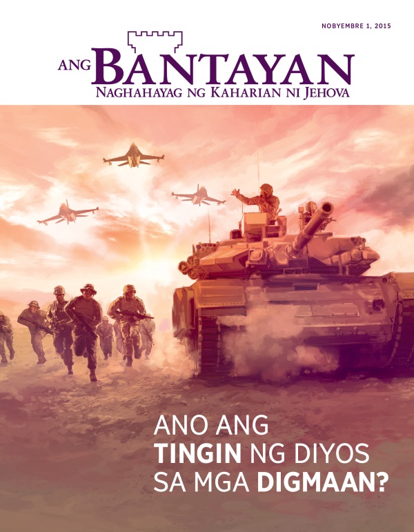 Pabalat ng Magasing Bantayan, Nobyembre 2015 | Ano ang Tingin ng Diyos sa mga Digmaan?