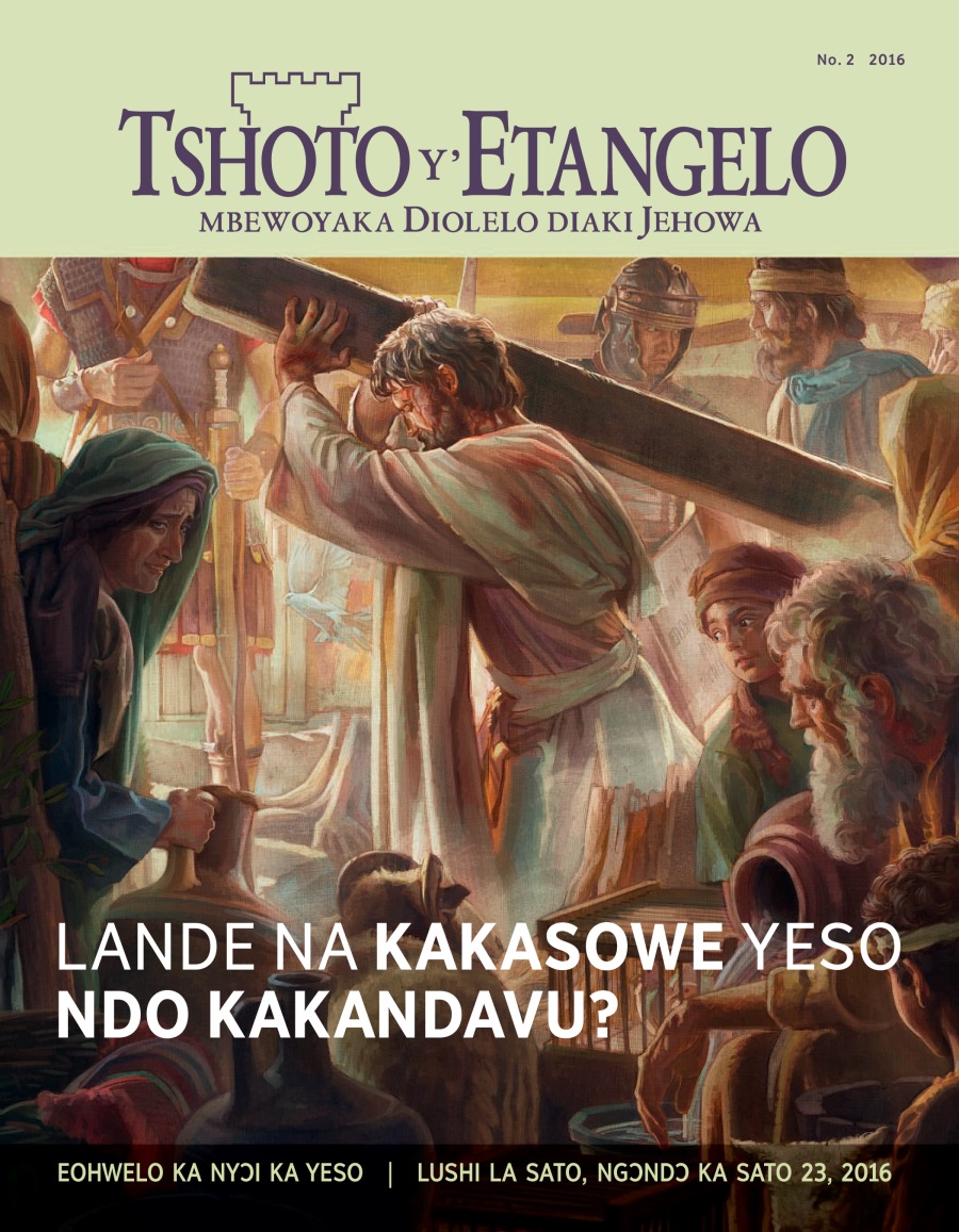 Tshoto y’Etangelo, No. 2 2016 | Lande na kakasowe Yeso ndo kakandavu?