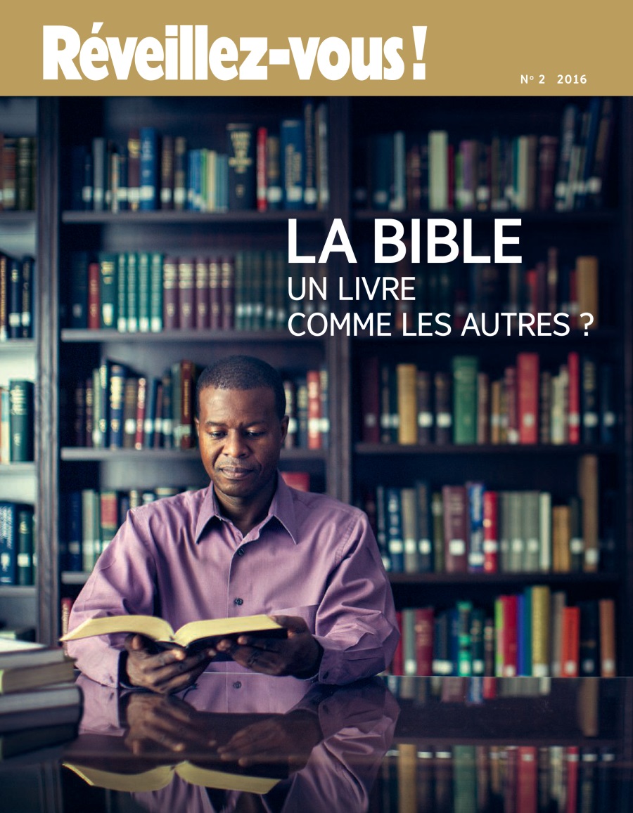 Réveillez-vous ! periodikɛ, No. 22016 | Onde Bible ekɔ tsho dibuku di’ɔlɔlɔ?