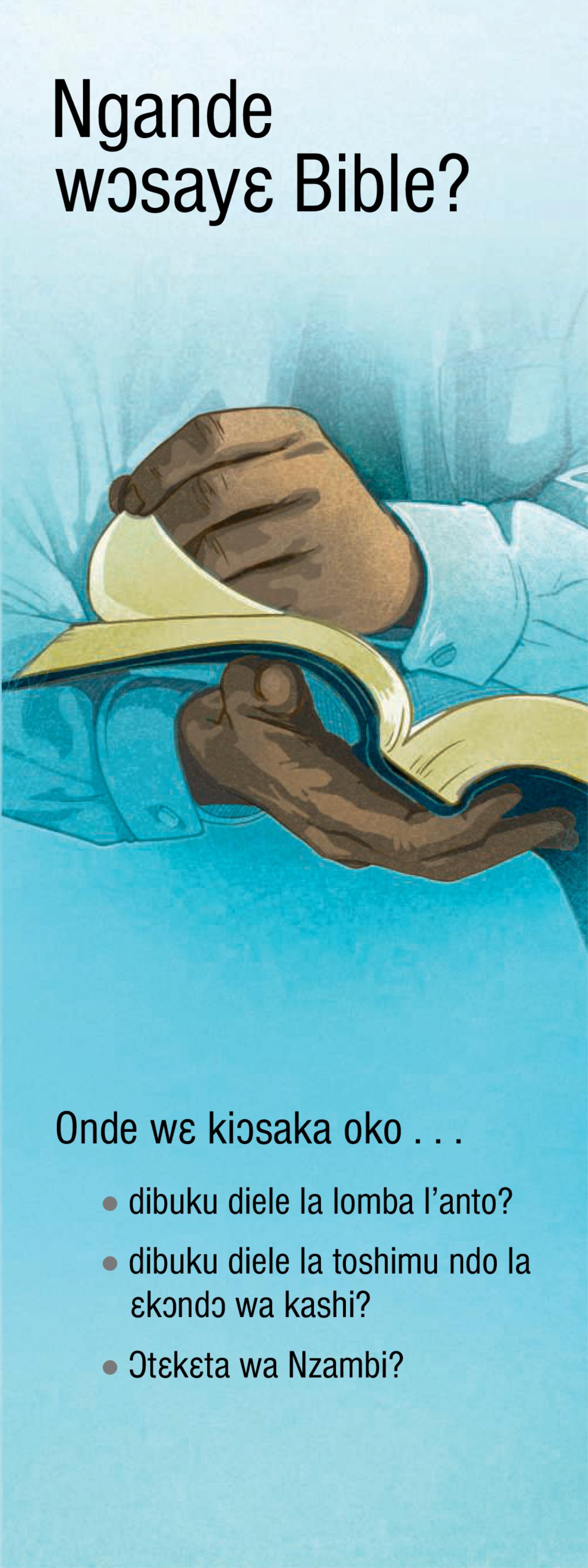 Ngande wɔsayɛ Bible?