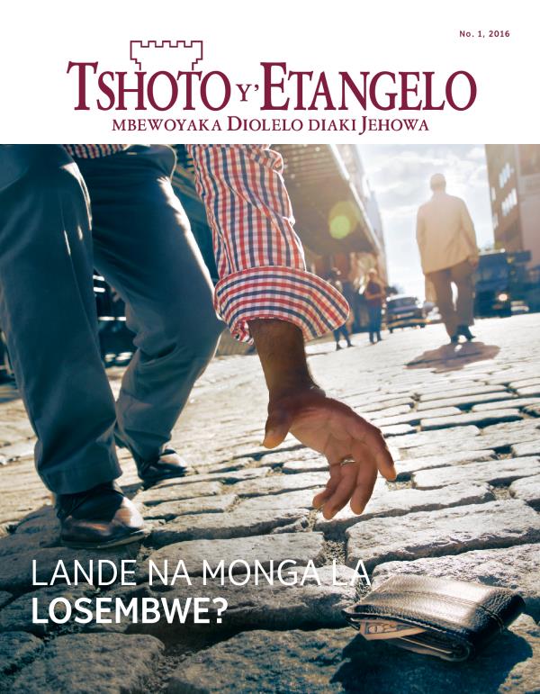 Tshoto y’Etangelo, No. 1 2016 | Lande na monga la losembwe?