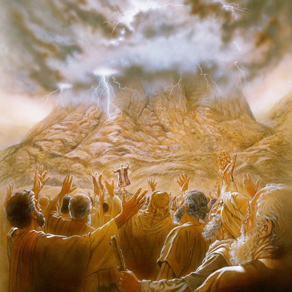 Modimo o dira kgolagano ya Molao le setšhaba sa Iseraele kwa Thabeng ya Sinai