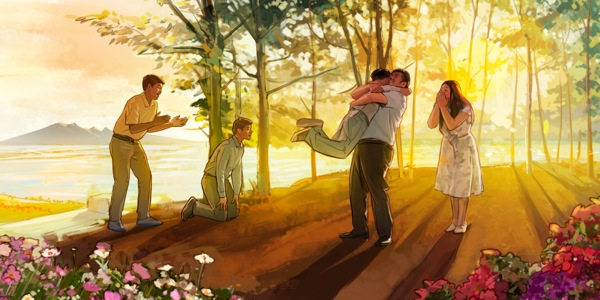 Tsogo e e itumedisang mo paradaiseng ya mo iswagweng mo lefatsheng