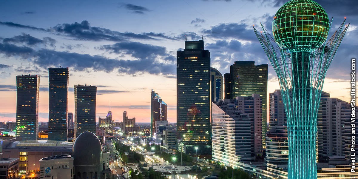 Tawuni ya Astana, ku Kazakhstan