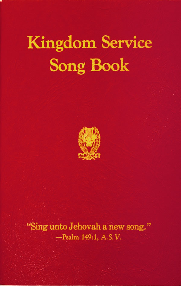 Peji lakwamba la buku ya sumu ya Kingdom Service Song Book, 1944