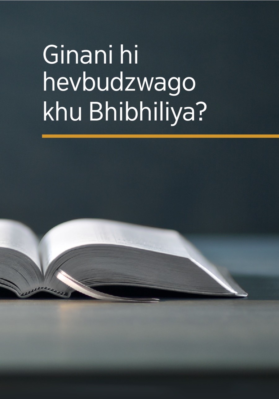 Ginani hi hevbudzwago khu Bhibhiliya?