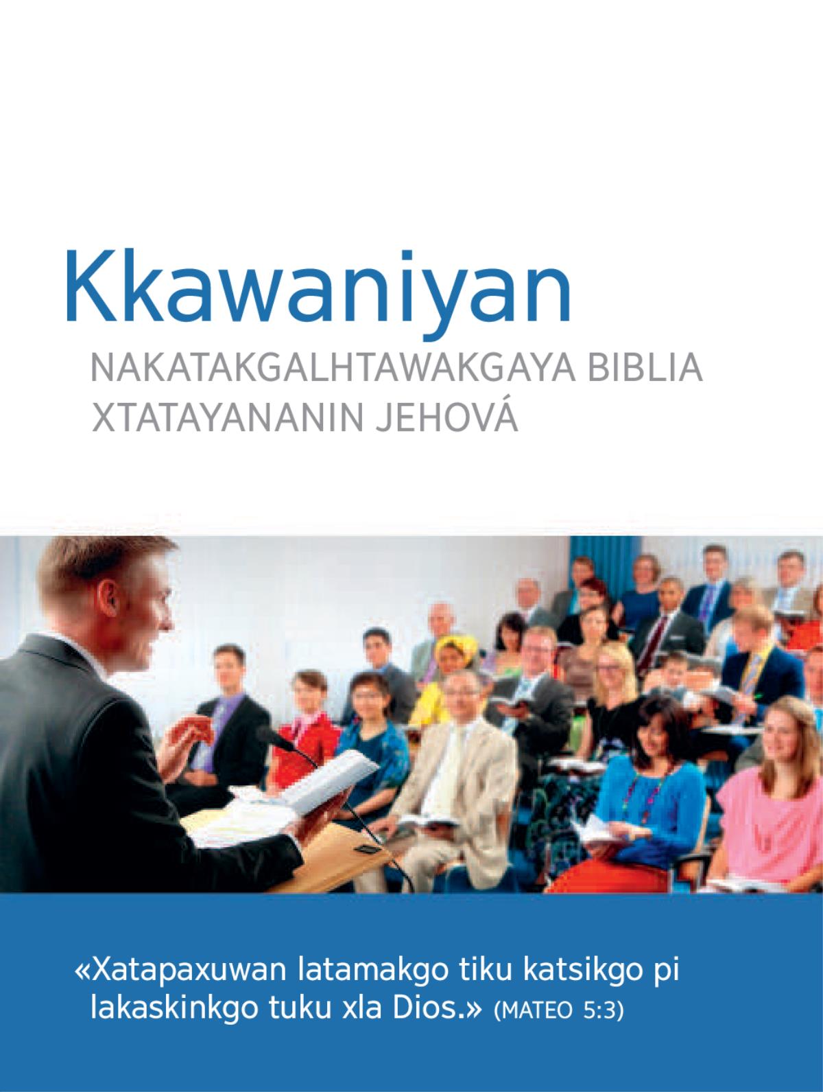 Invitación xlakata tamakxtumit xalak congregación