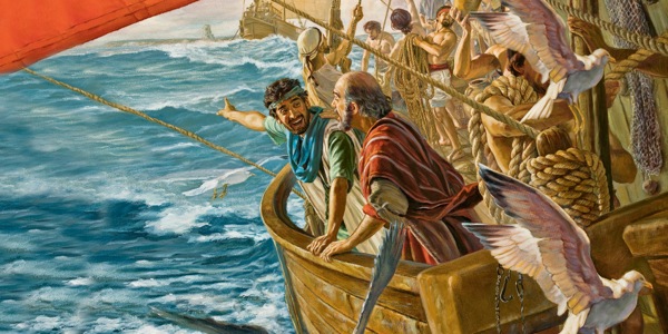 Apóstol Pablo chu Timoteo kʼakgtum barco
