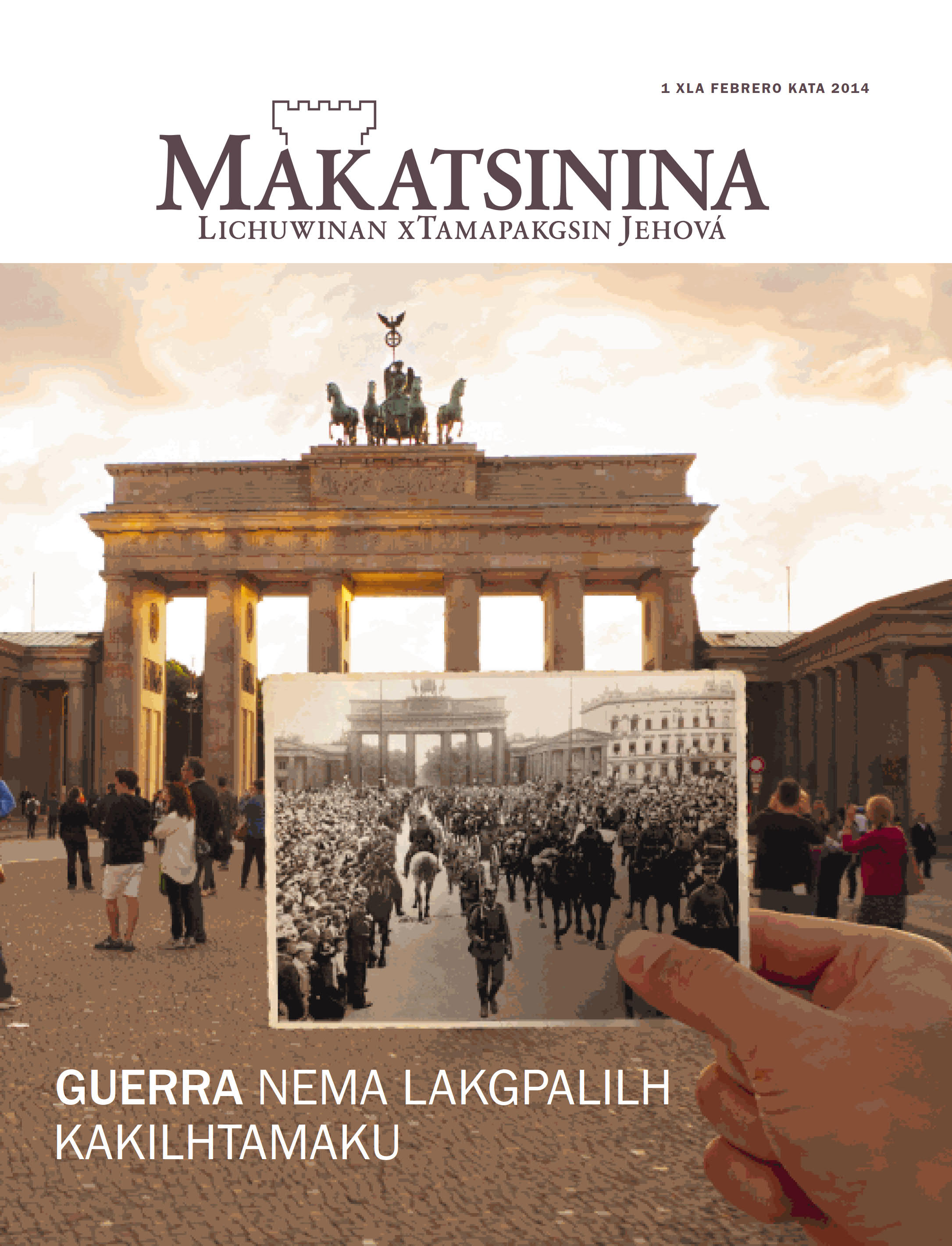 Xmalakcha Brandenburgo kBerlín chu soldados