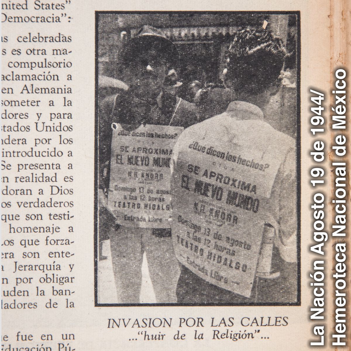 Chukuxtukanit k’akgtum revista xla kata 1944 niku masiya makgapitsi natalan akxni xlilapulakgo carteles kMéxico