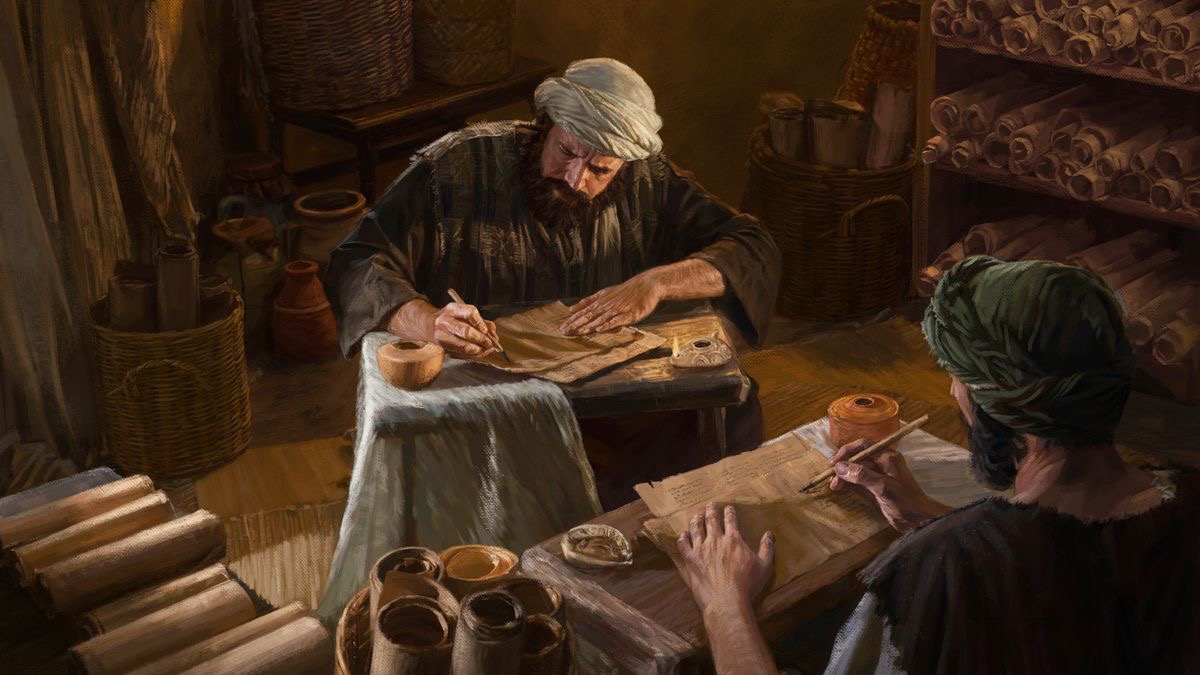 Chatiy tiku lhkaxtukgo tuku wan Biblia tsokgnamakgo kpergaminos.
