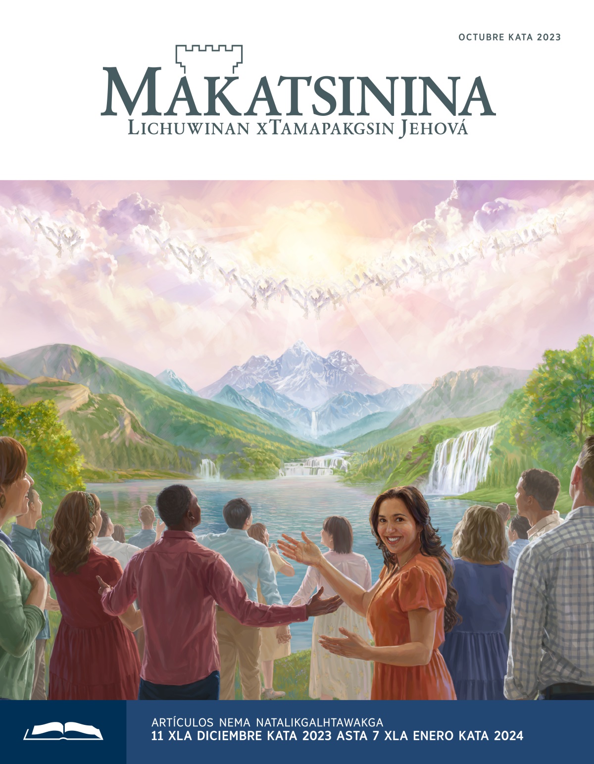 Ángeles anta kʼakgapun chu latamanin anta kParaíso xatapaxuwan malankikgo Jehová.