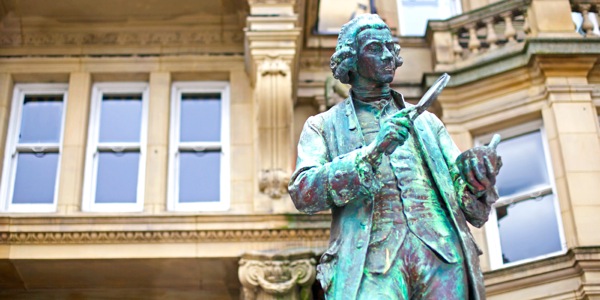 A statue of Joseph Priestley