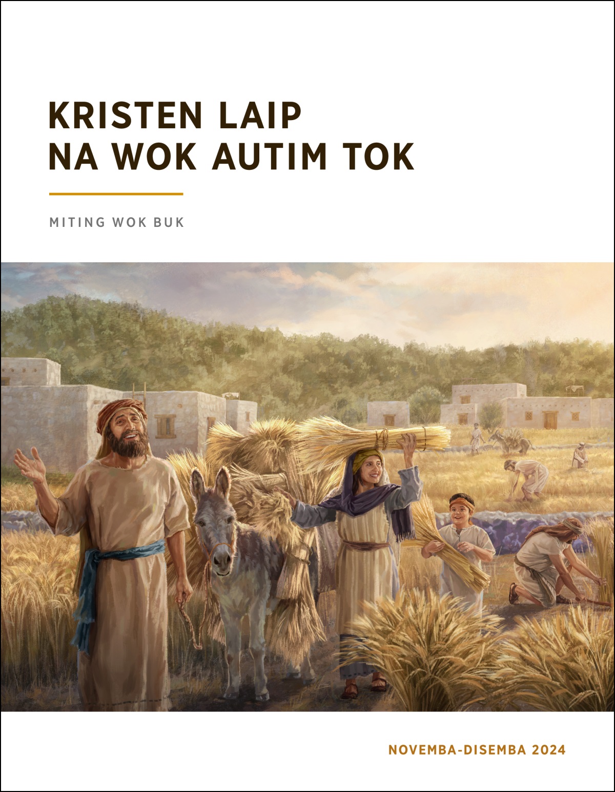 Lain Israel i amamas long bungim planti wit we i redi pinis.