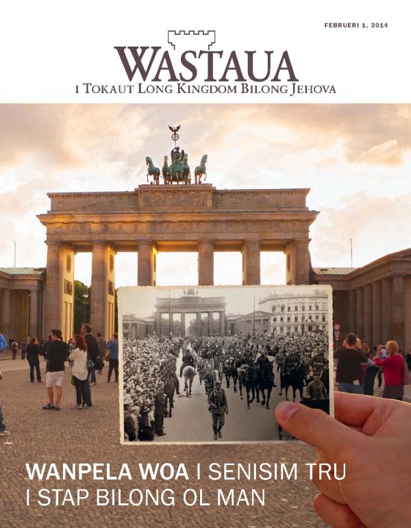 Brandenburg Geit long Berlin na wanpela lain soldia