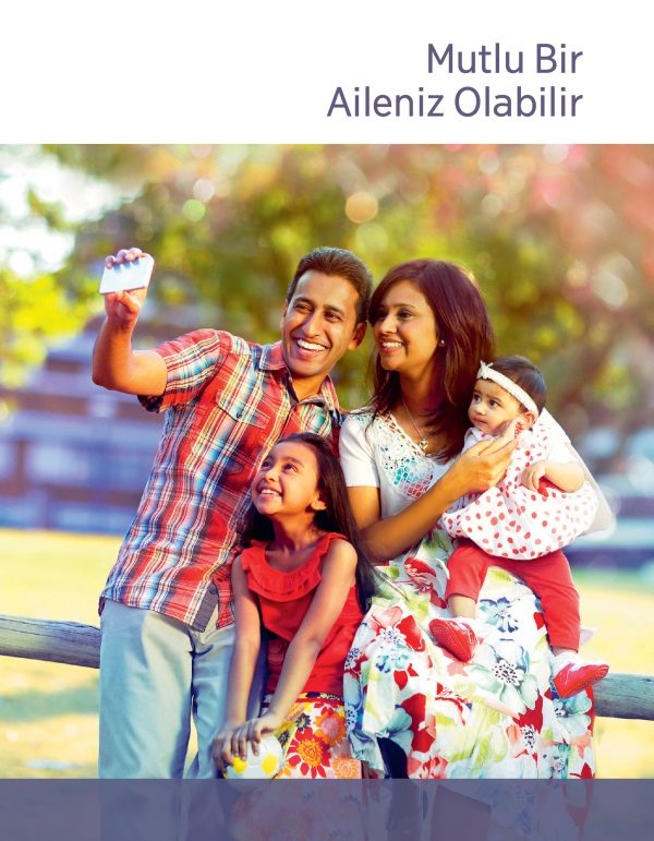 Mutlu Aile kitapçığının kapağı
