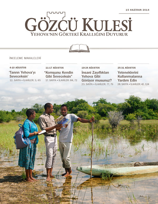 Gözcü Kulesi İnceleme Baskısının Kapağı, 15 Haziran 2014