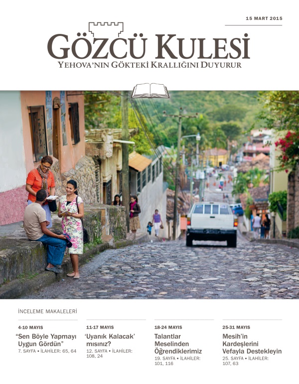 15 Mart 1915 tarihli Gözcü Kulesi İnceleme Baskısı kapağı