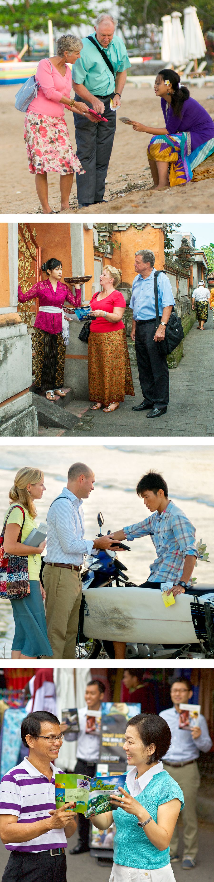 Janine ve Dan Moore; Mandy ve Stuart Williams; Casey ve Jason Gibbs; Mari ve Takahiro Akiyama