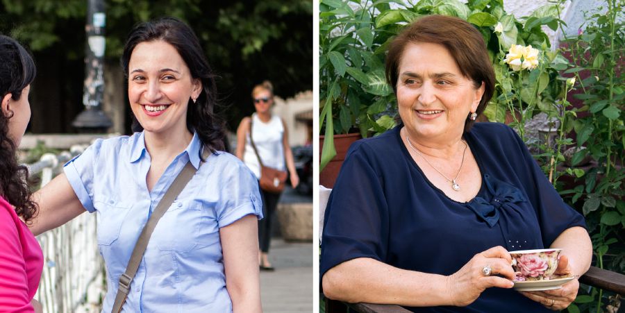 Eliso Dzidzişvili ve Nunu Kopaliani