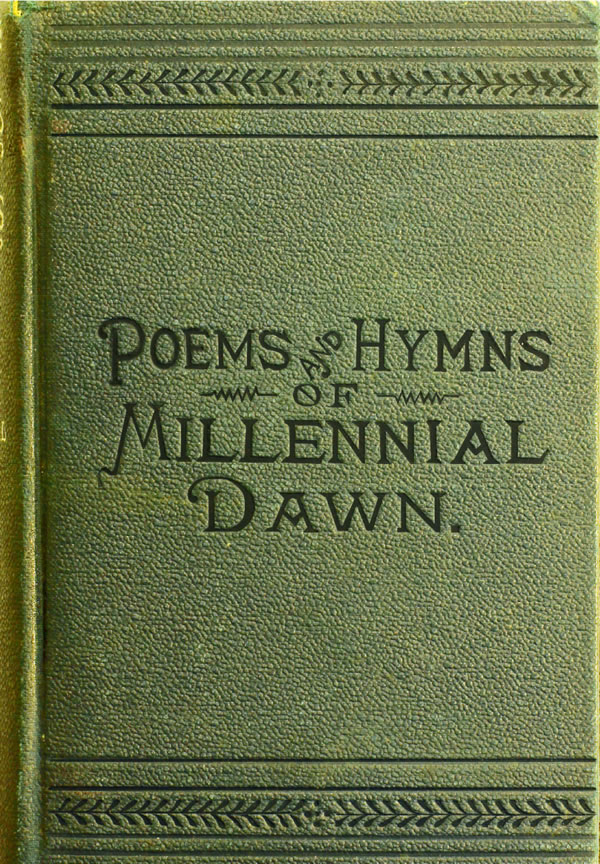 Xifunengeto xa buku ya Poems and Hymns of Millennial Dawn, ya 1890